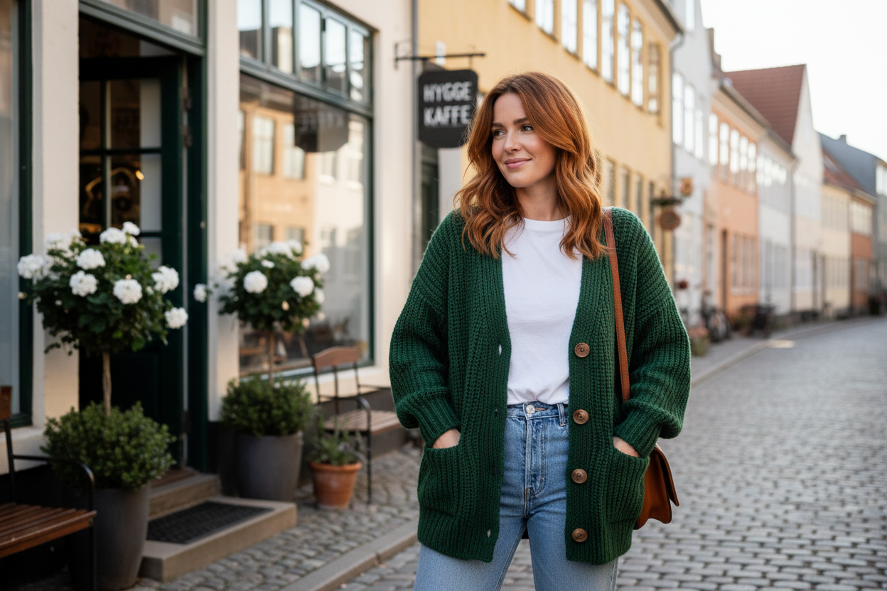 Grøn Cardigan Dame: Find den perfekte model til din stil
